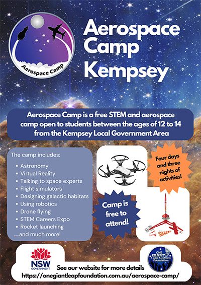 Aerospace Camp Kempsey 2023
