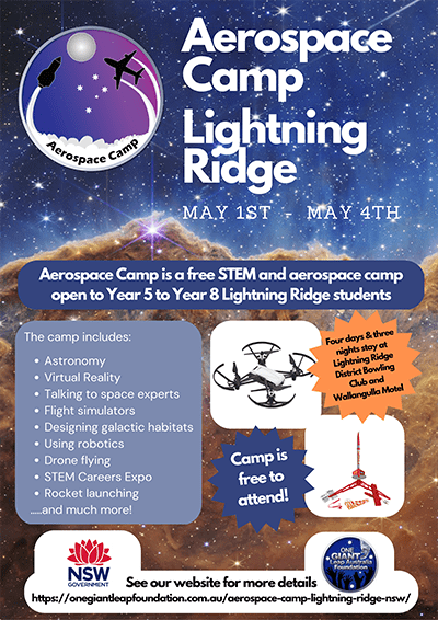 Aerospace Camp Lightning Ridge 2023