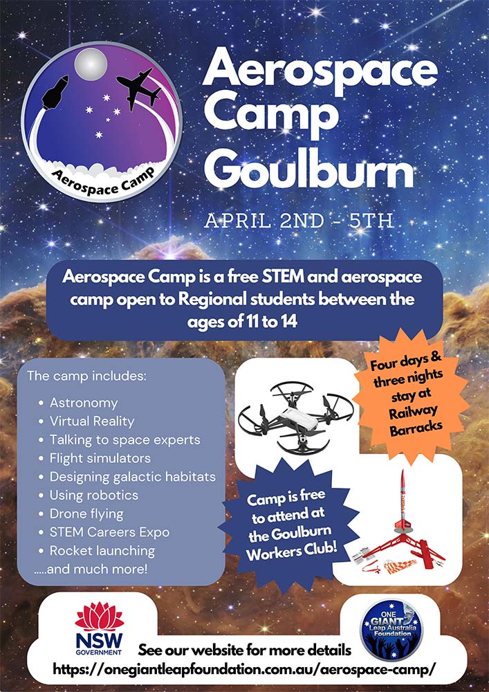 Aerospace Camp Goulburn 2024