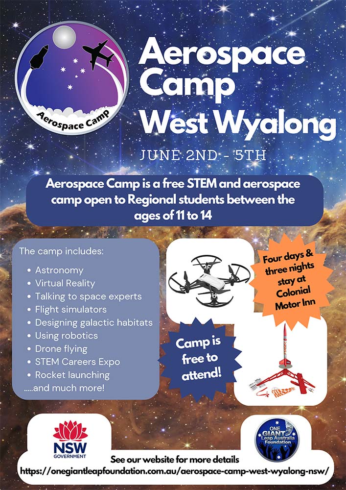 Aerospace Camp West Wyalong 2024